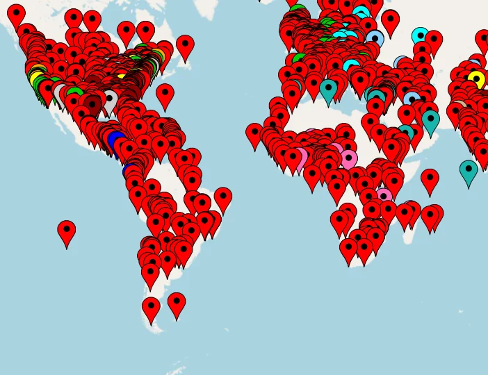 map — before